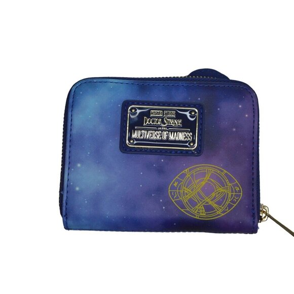 Loungefly Doctor Strange Multiverse Of Madness Wallet With Zip Closure & Card Ho - Picture 3 of 4